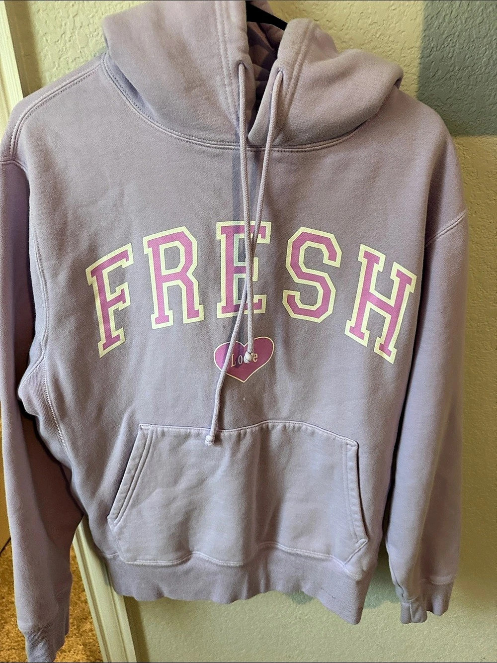 Fresh Love Hoodie Graphic Pullover Hoodie